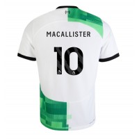 Moški Nogometni dresi Liverpool Alexis Mac Allister #10 Gostujoči 2023-24 Kratek Rokav
